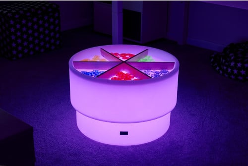 SENSORY MOOD DISCOVERY TABLE + WOODEN DIVIDERS SET