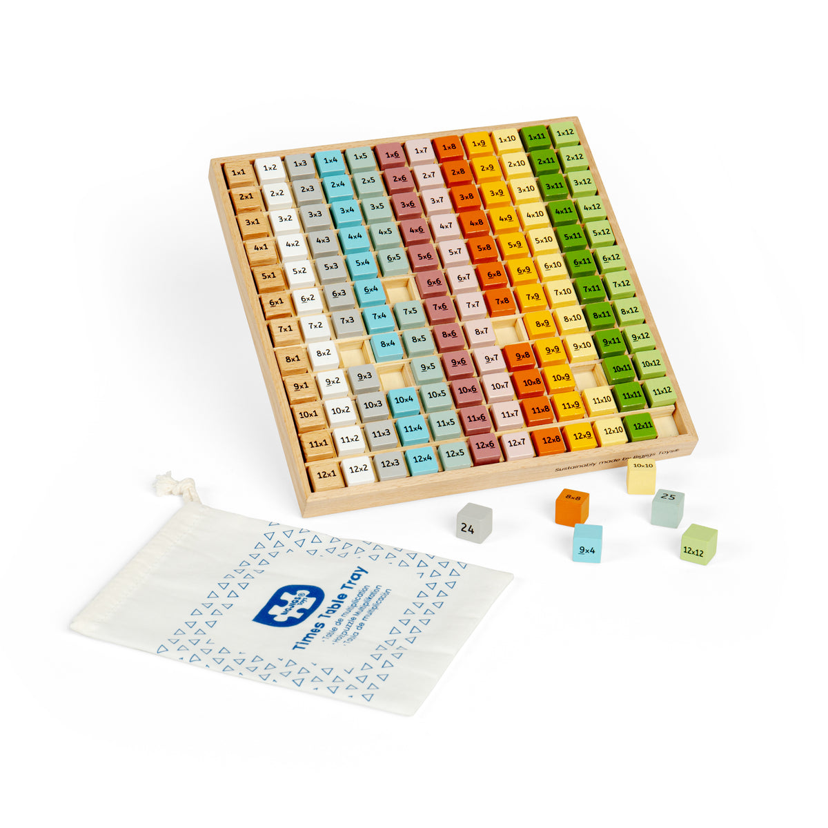 Scandi Times Tables Tray (3 Years +)