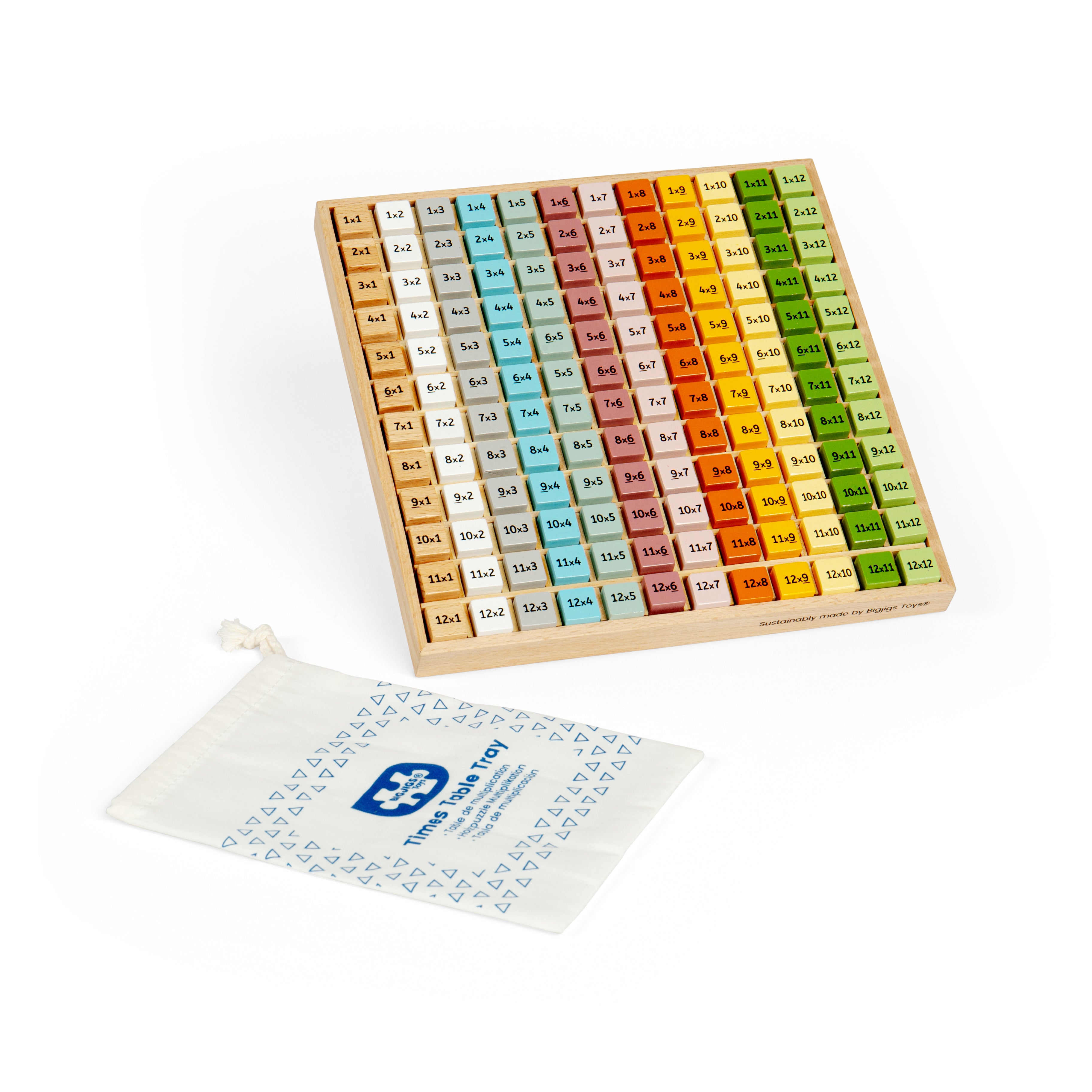 Scandi Times Tables Tray (3 Years +)