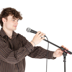 Apextone boom microphone stand with bag