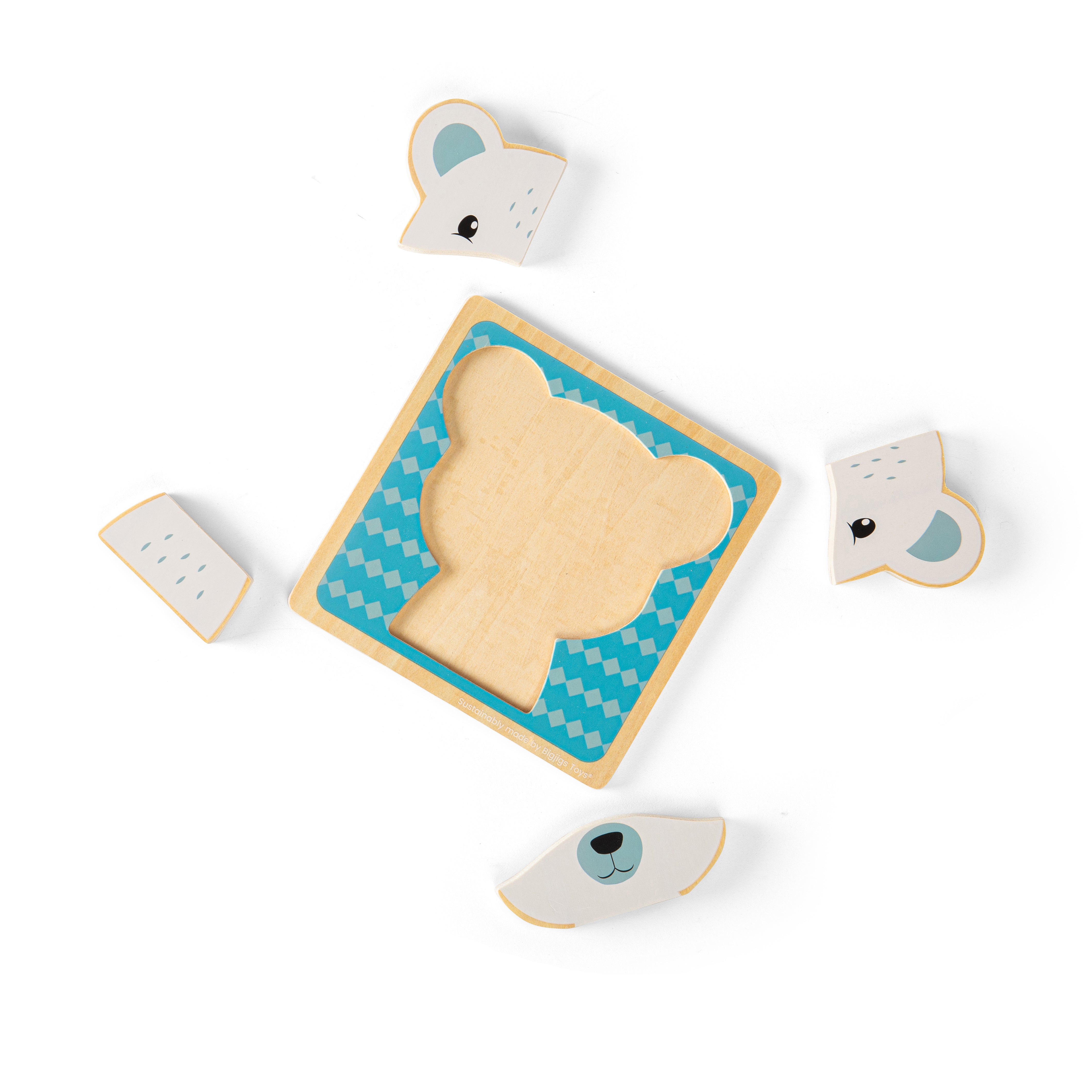 Polar Bear Chunky Puzzle (12 Months +)