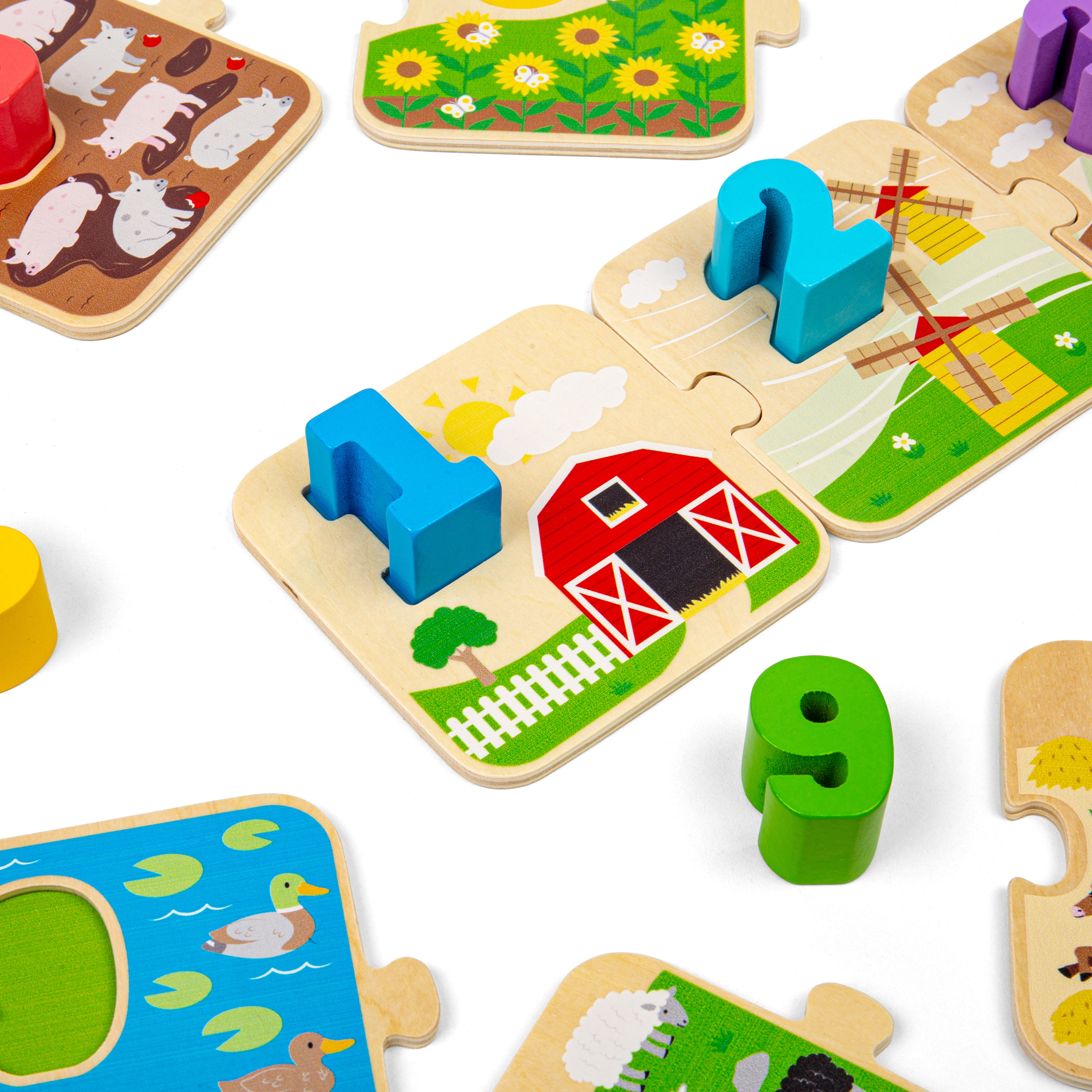 1-10 Tile Puzzle (18 Months +)