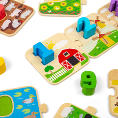 1-10 Tile Puzzle (18 Months +)