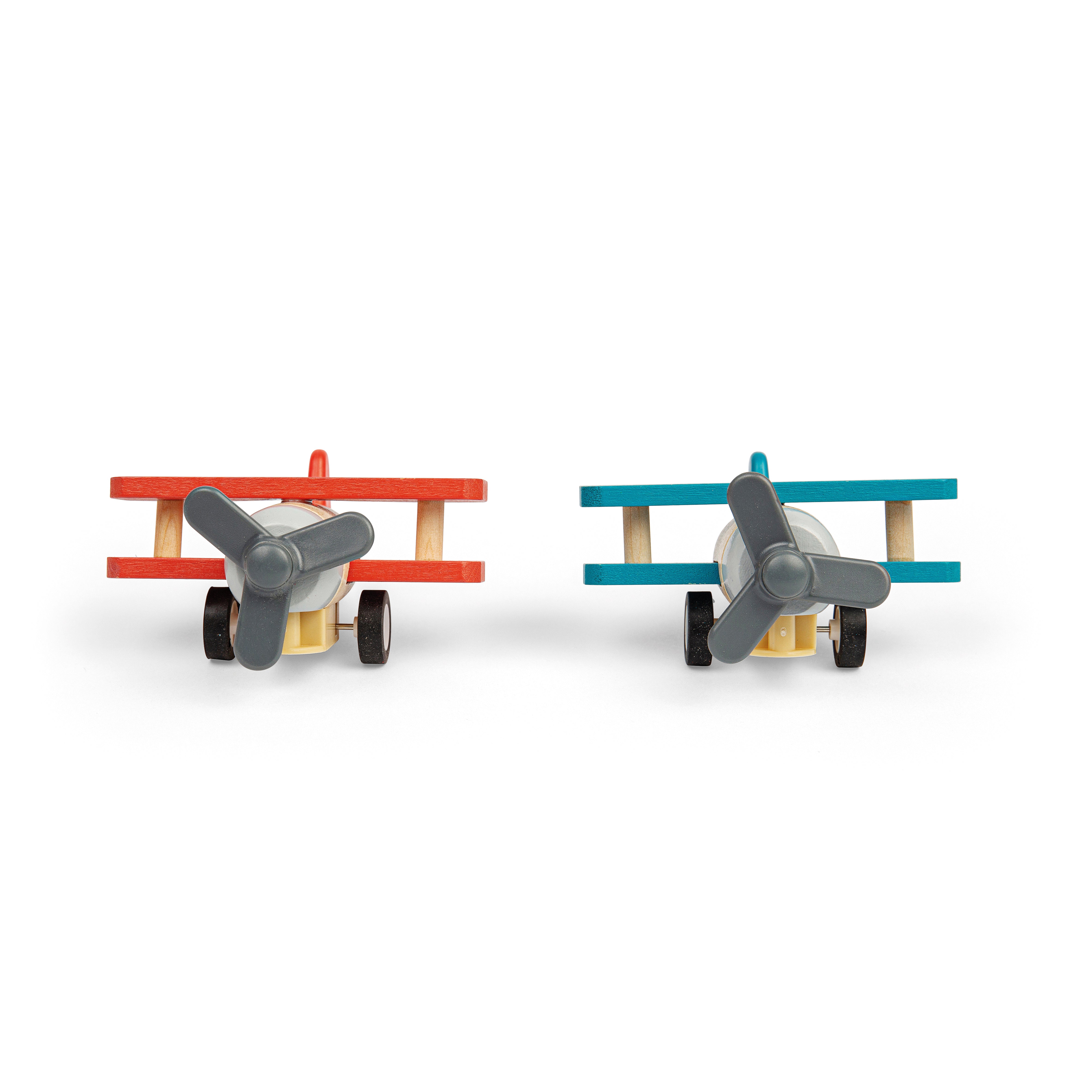 Pull Back Bi-Plane (12) (3 Years +)