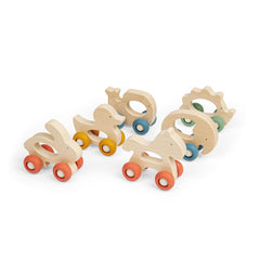 Mini Animal Push Alongs (6) (12 Months +)