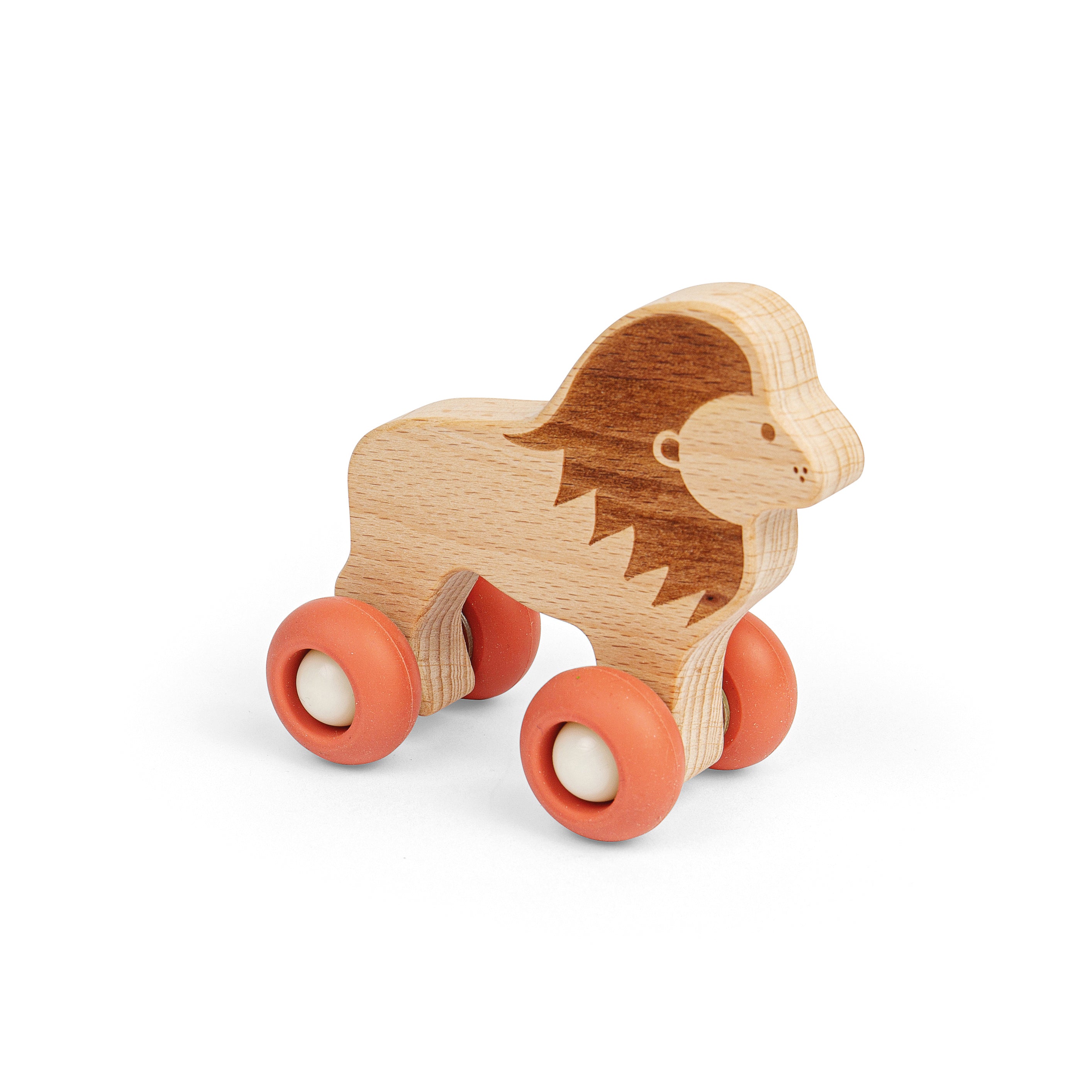 Jungle Animals on Wheels (6) (12 Months +)