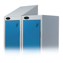 PROBE LOCKER WITH SLOPING TOP 178 H X 30.5 W X 45CM D 1 DOOR