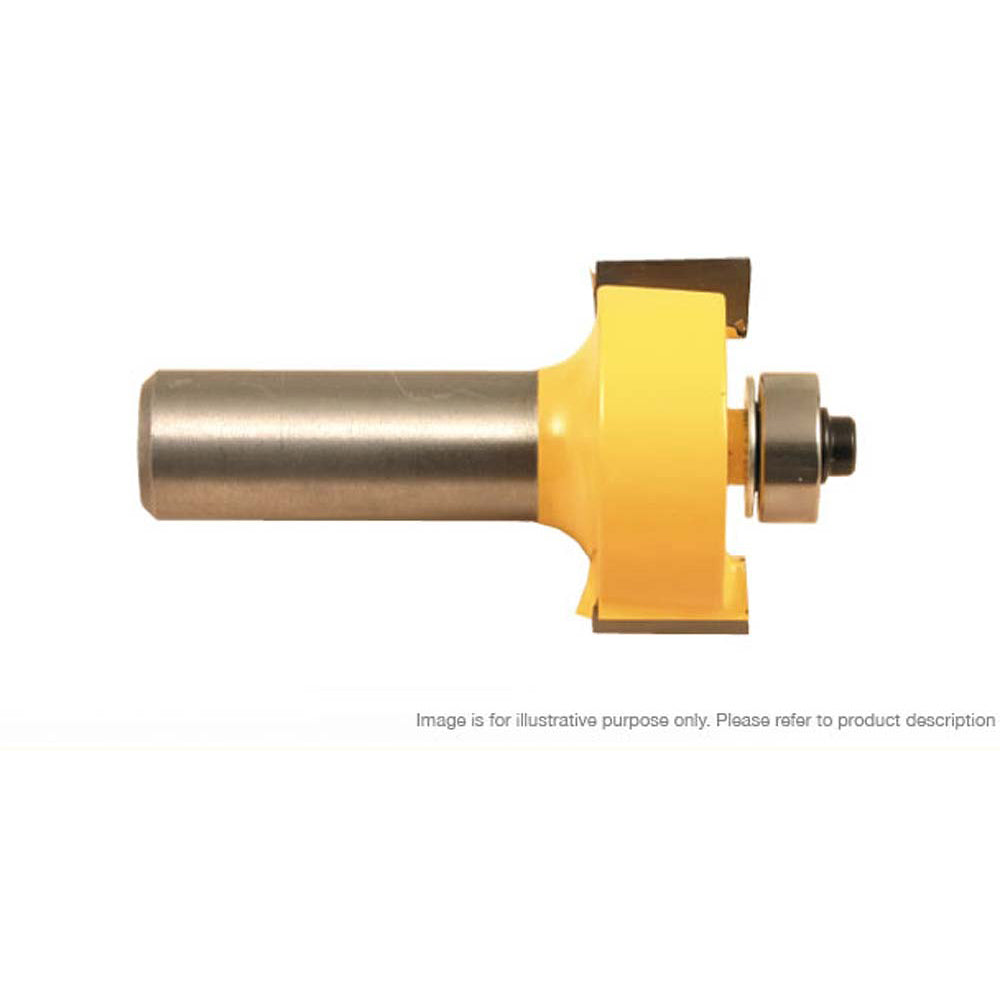 Viper Multi Depth Rabbeting Kit, 1 1/2 D x 3/4 L x 1/2 Shank - 6 Piece