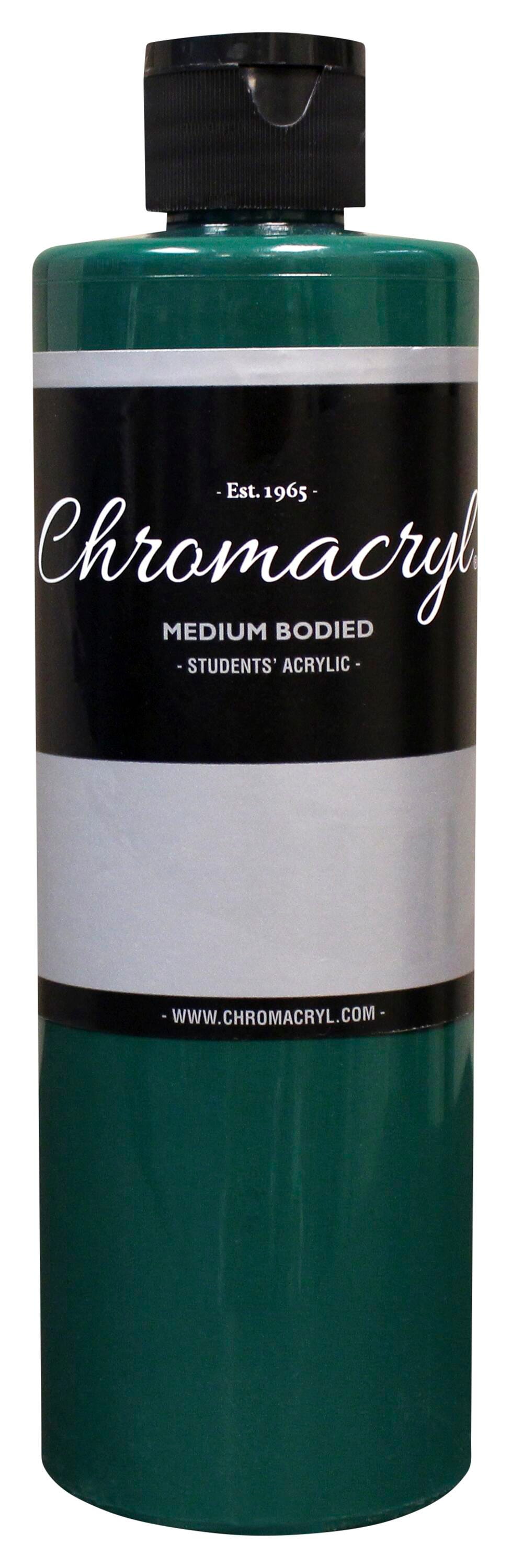 PAINT ACRYLIC STUDENTS CHROMACRYL DEEP GREEN PINT
