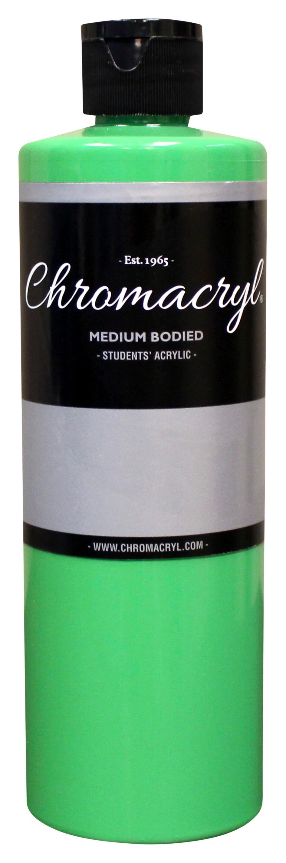 PAINT ACRYLIC STUDENTS CHROMACRYL LIGHT GREEN PINT