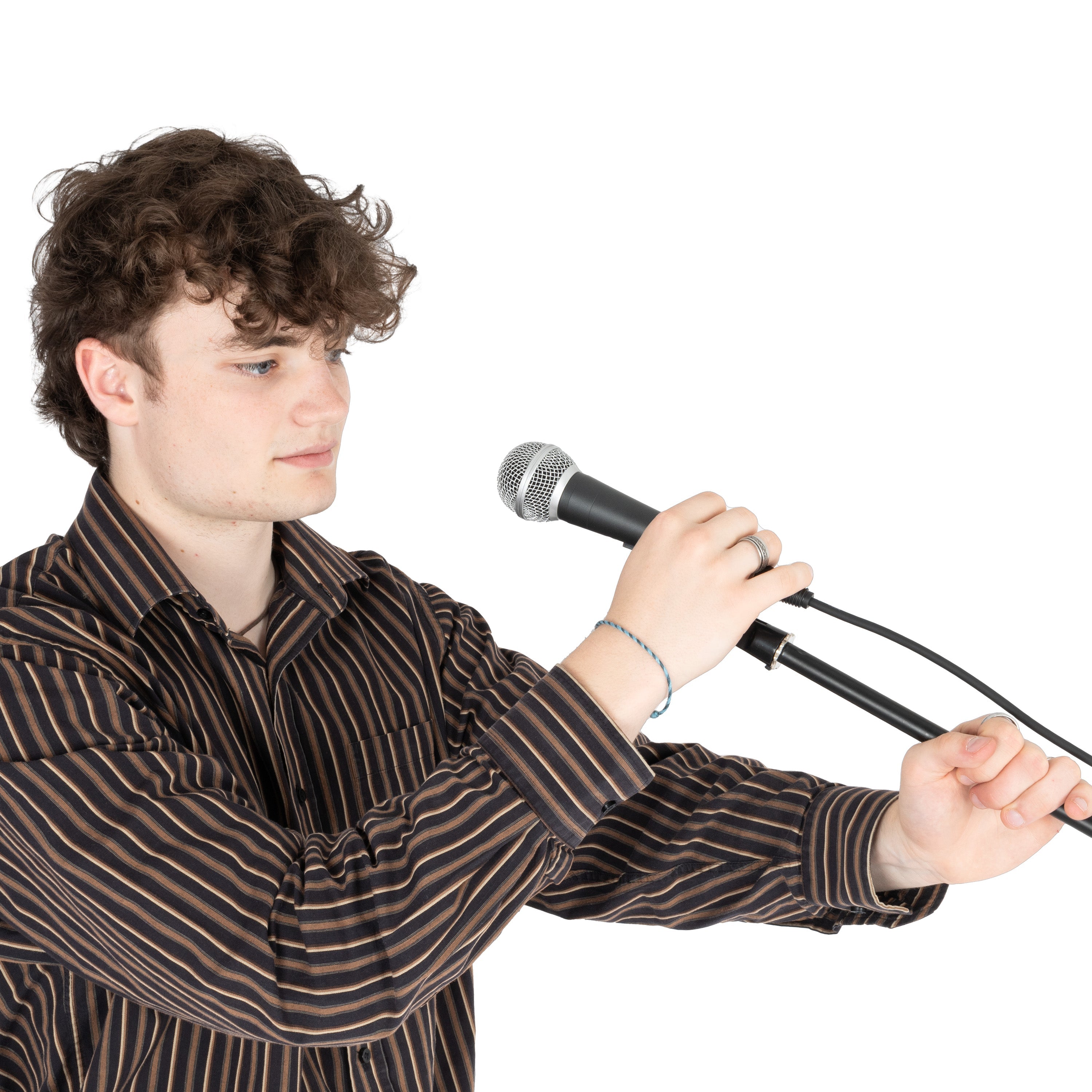 Apextone boom microphone stand - Plastic fixings