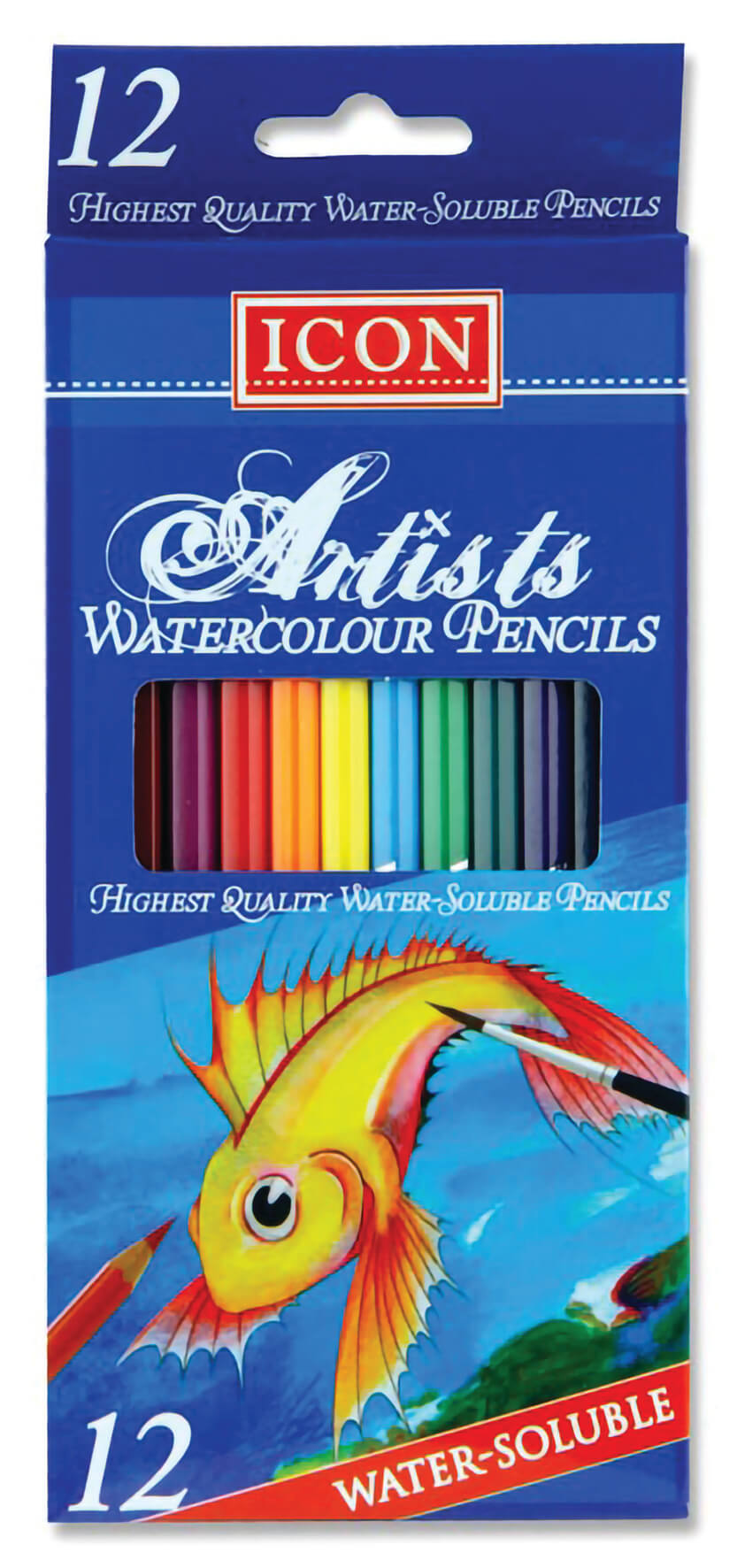 Watercolour Colouring Pencils – Box of 12
