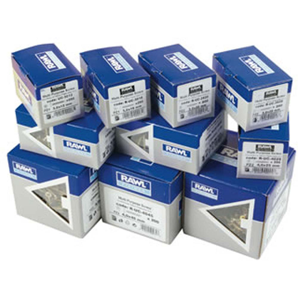 Workshop Woodscrew Pack - 2000 Pieces