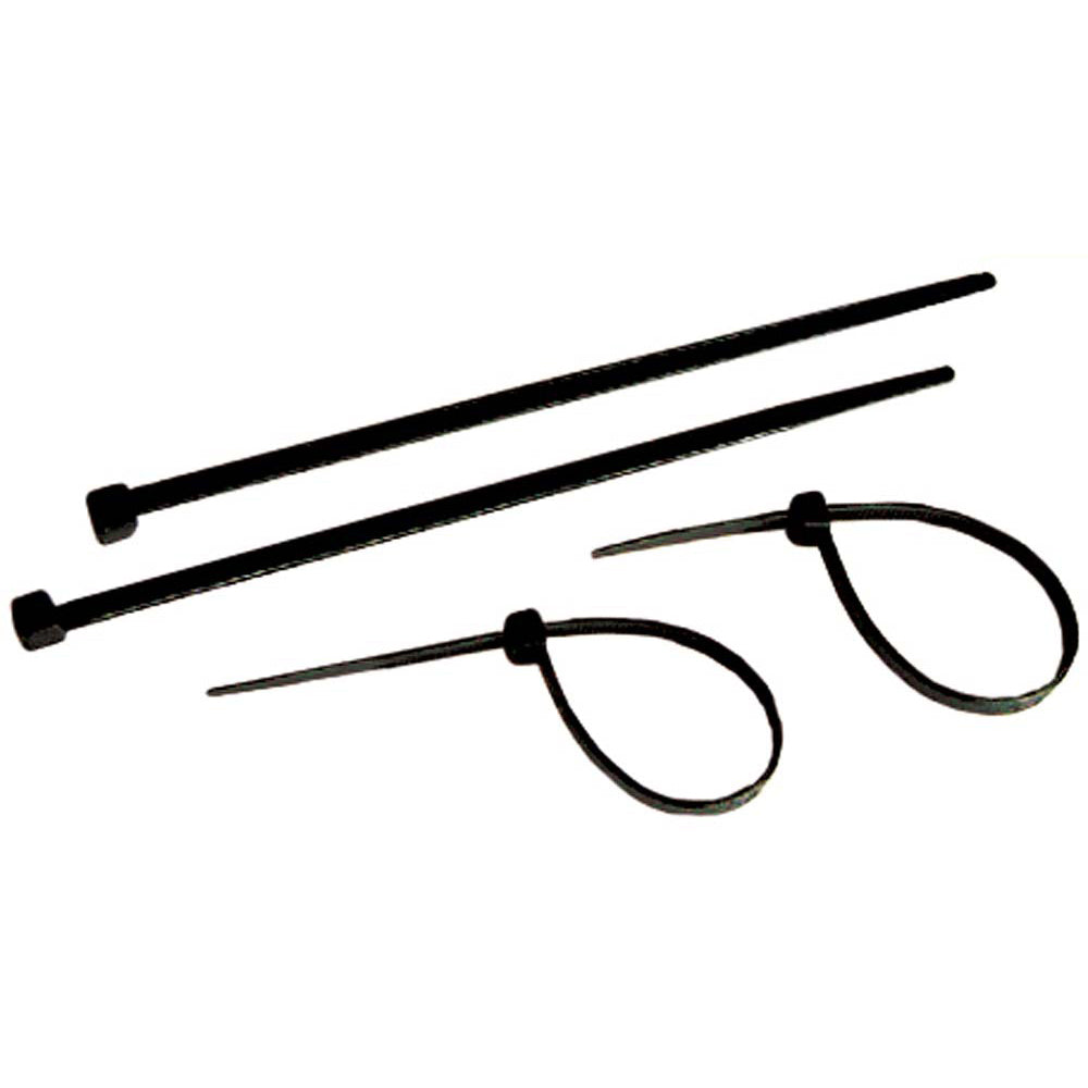Cable Ties Black 200mm x 3.2mm - pack of 100