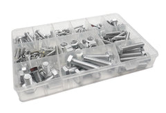 Metric Set Screws, Nuts, Washers Kit - Pack of 240