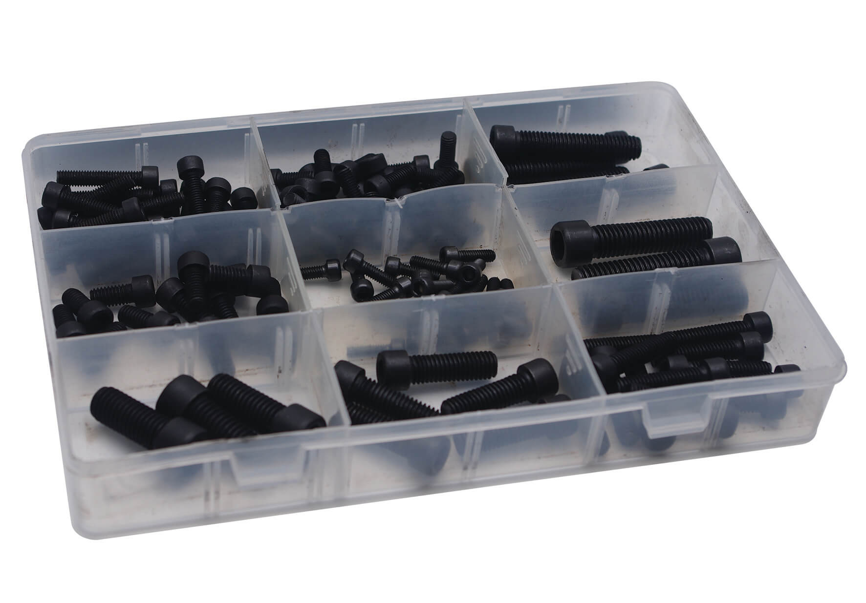 Cap Head Screws Hex Drive Black - Pack of 106