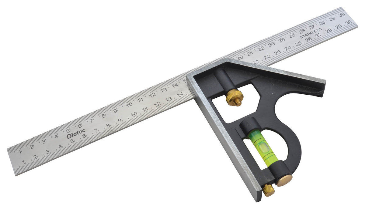 Diatec Pro Combination Square 12\"/300mm