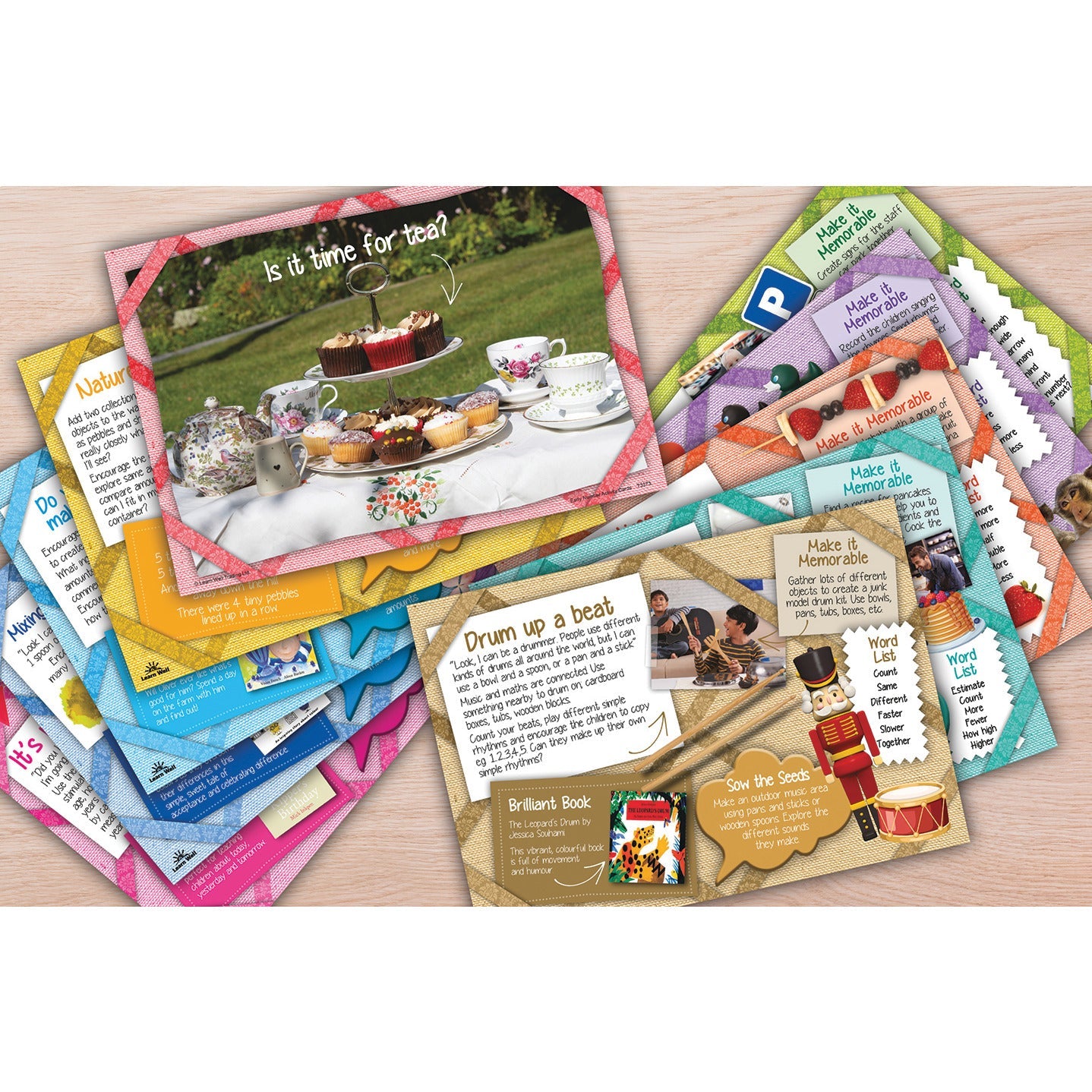 Maths Activity Cards Set Of 2