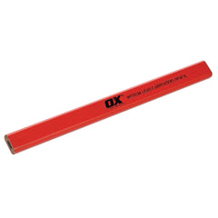 OX Trade Medium Carpenter\'s Pencils - Pack of 10 with Sharpener