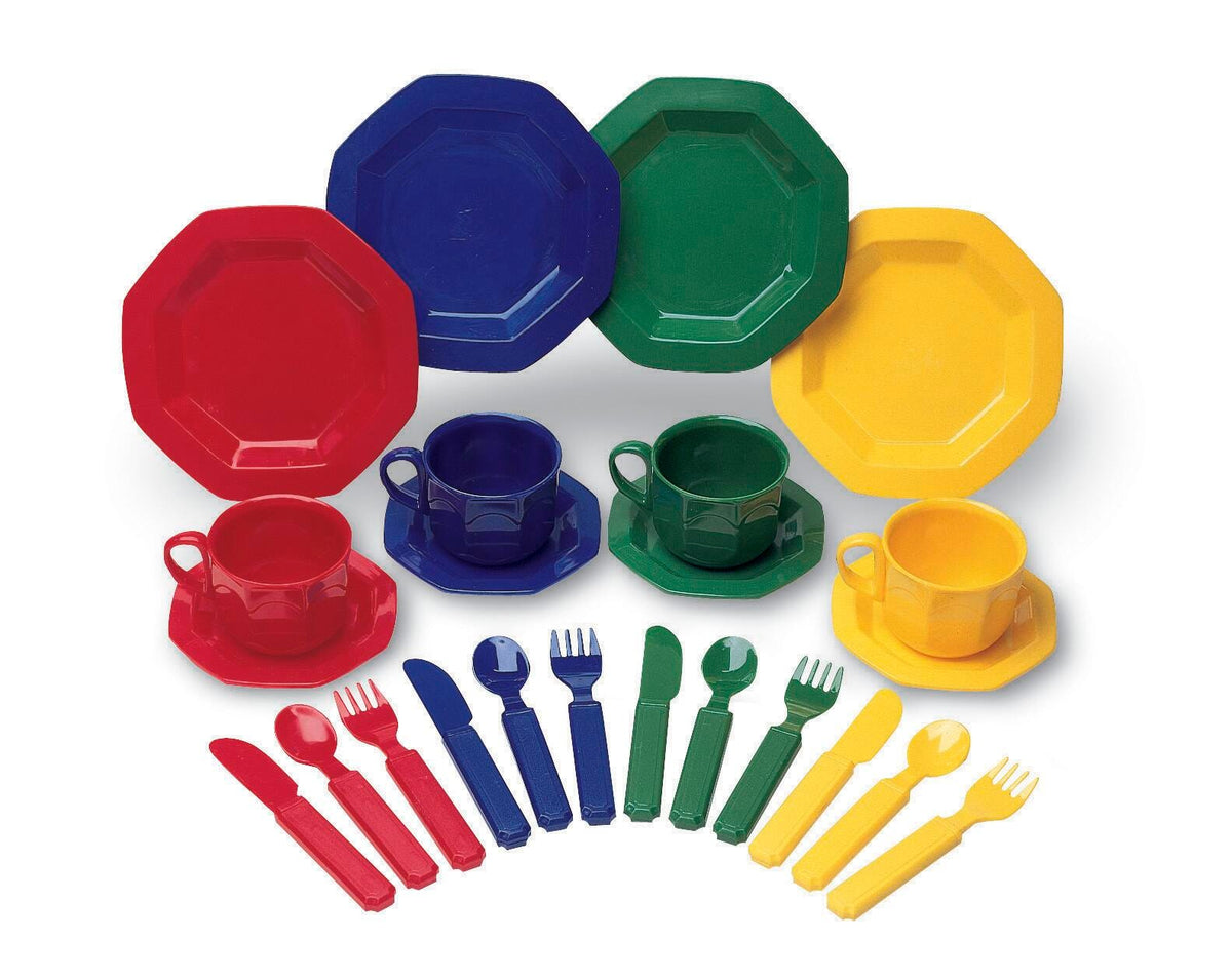DISHES PRETEND AND PLAY DISH SET 24 PC