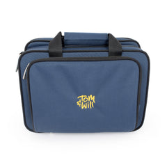 Tom & Will clarinet gig case - Blue with purple interior