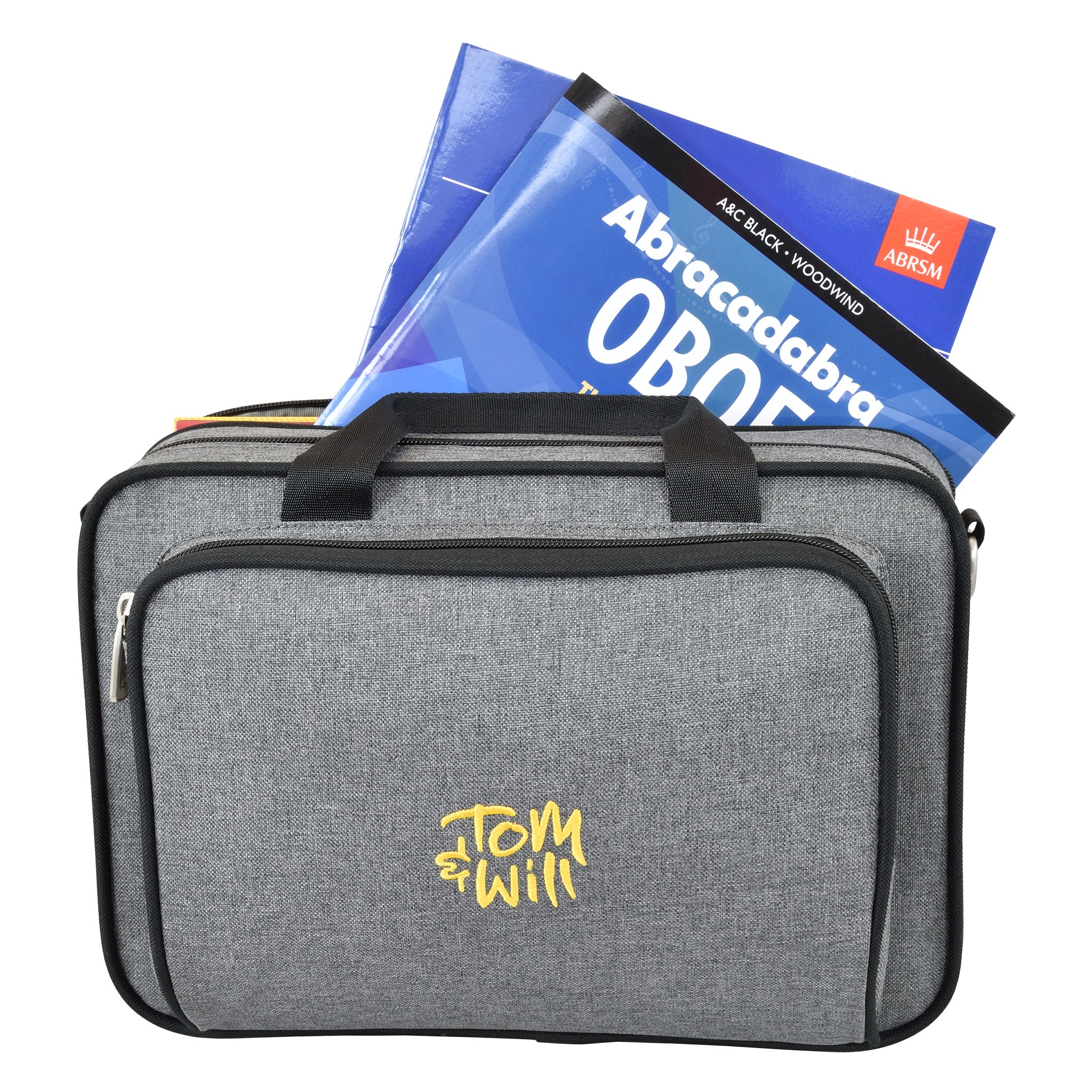 Tom & Will oboe gig case - Grey with red interior