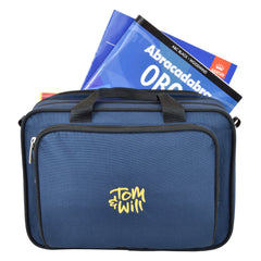 Tom & Will oboe gig case - Blue with purple interior