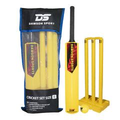 DS Cricket Set - Size 6 Yellow/Red