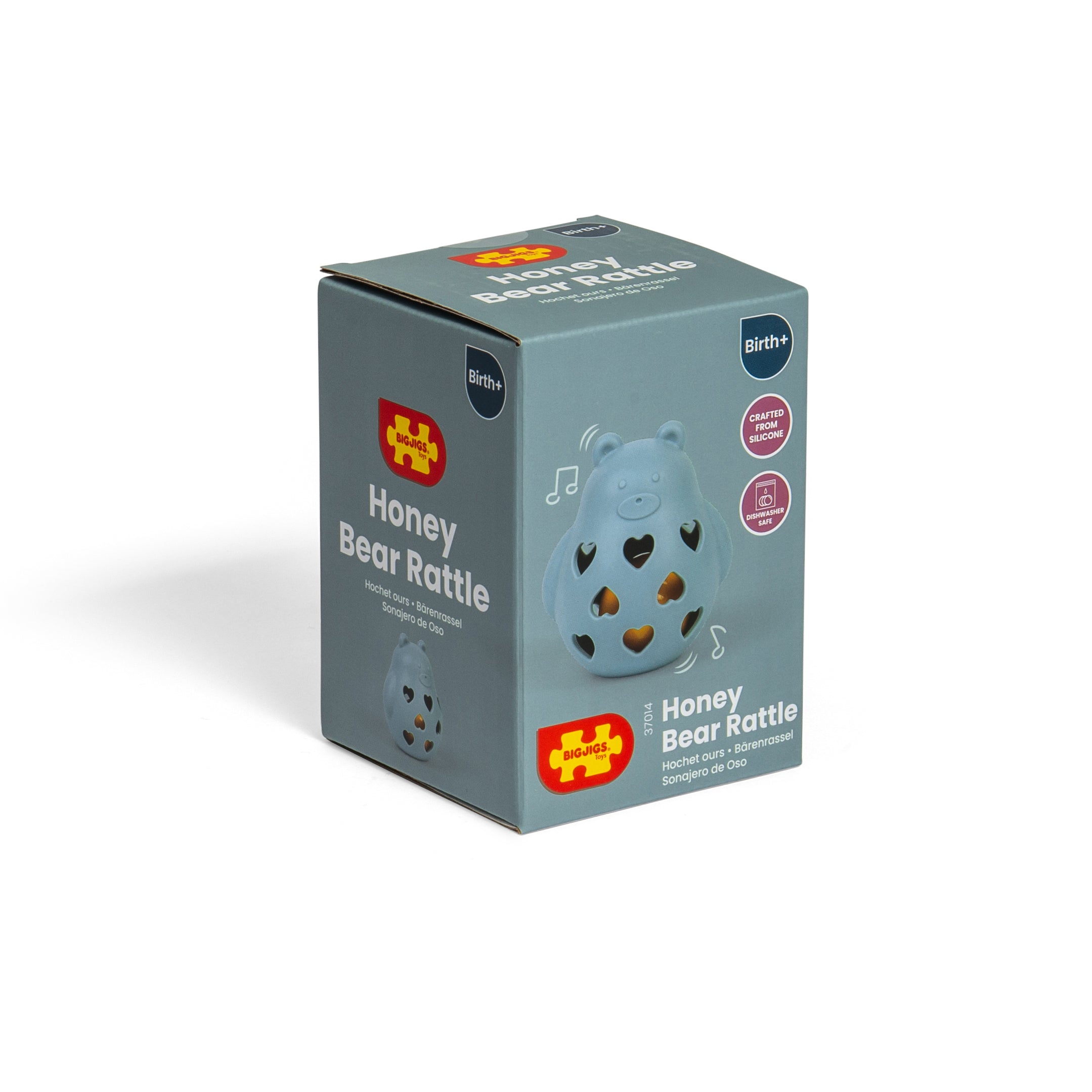 Honey Bear Rattle (Birth +)
