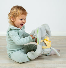 Large Elephant Plush Toy (Birth +)