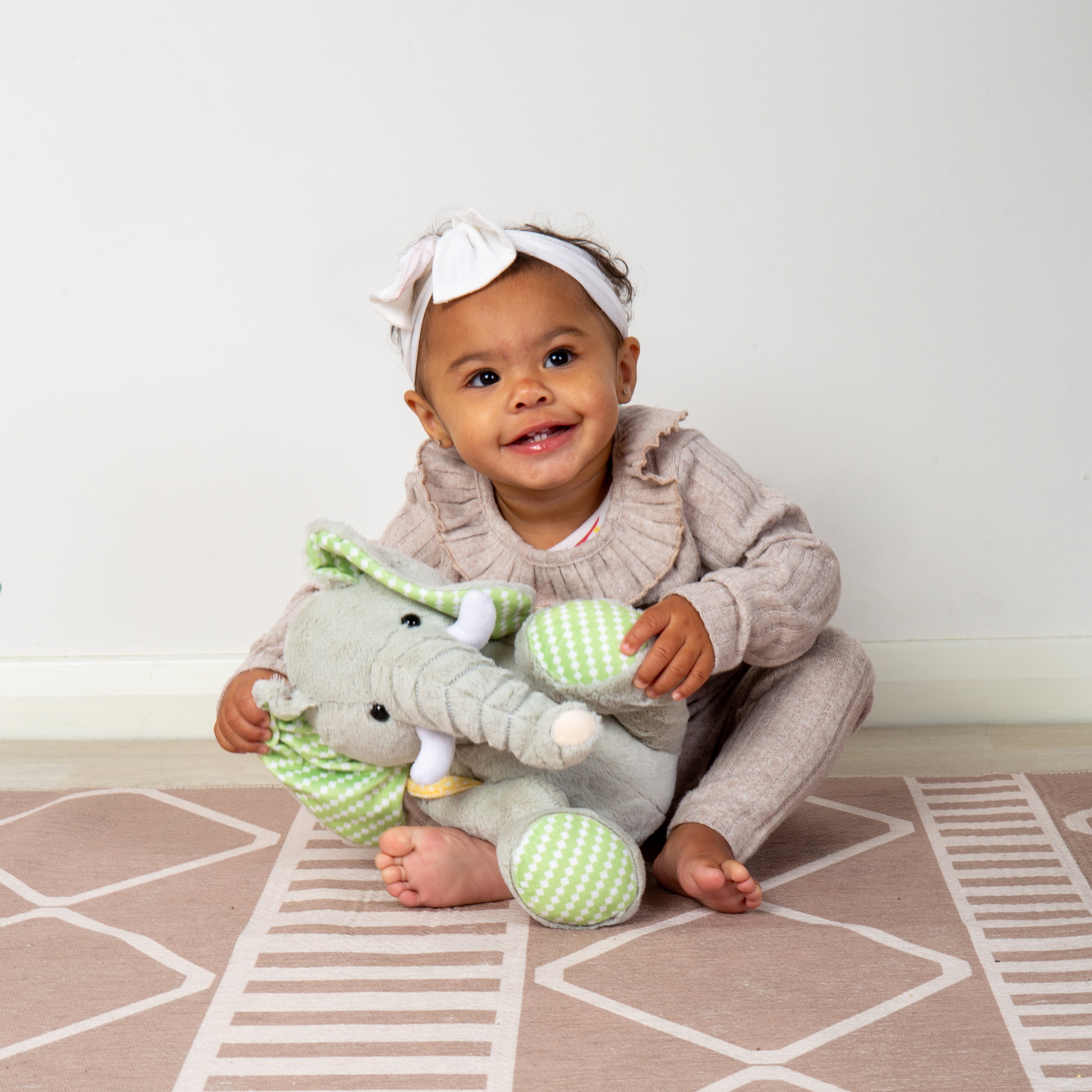 Large Elephant Plush Toy (Birth +)