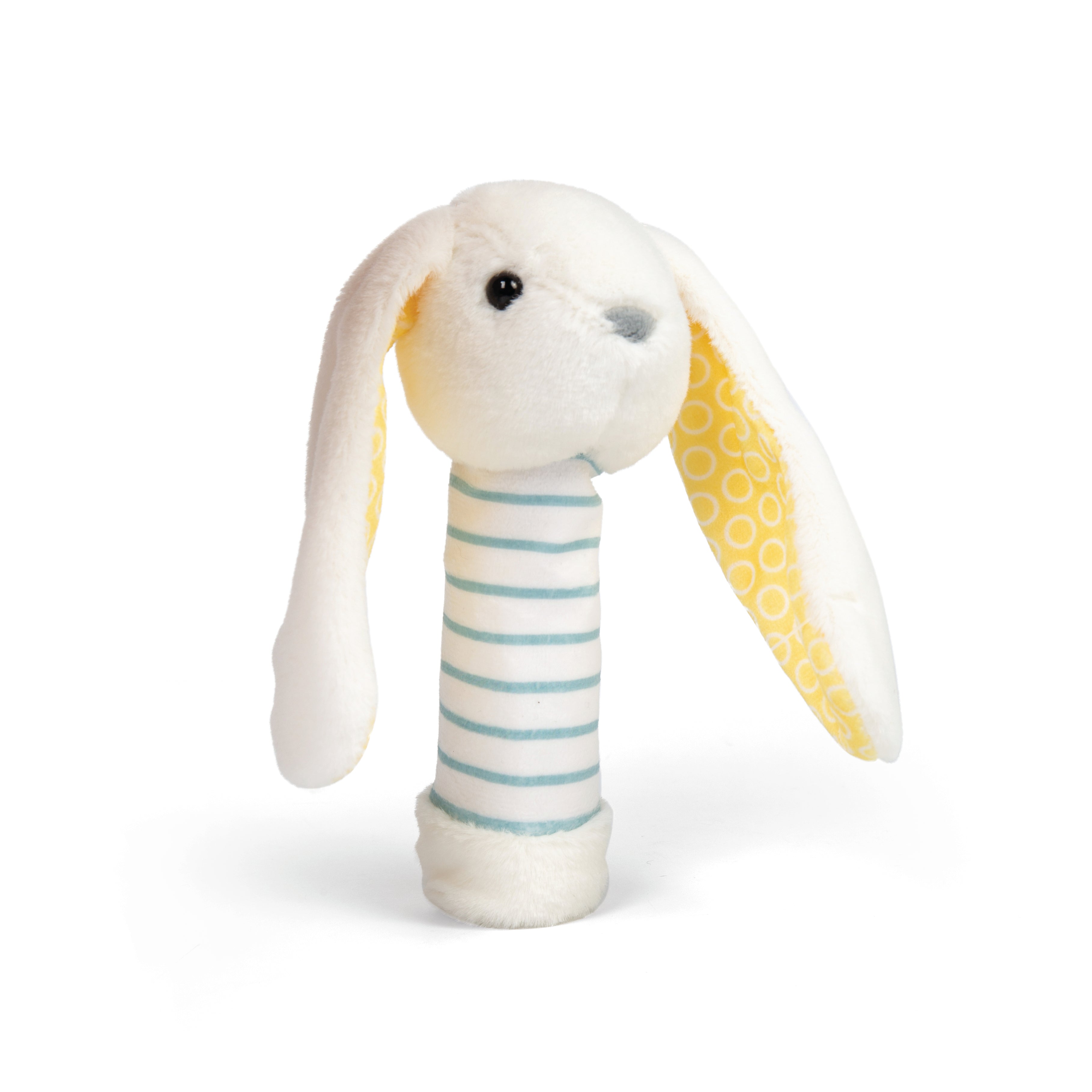 Rabbit Plush Rattle (4) (Birth +)