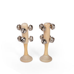 Natural Mini Bell Stick (10) (Birth +)