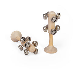 Natural Mini Bell Stick (10) (Birth +)