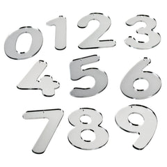 Mirror Numbers 0-9 Pack Of 10