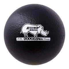BALL DODGEBALL 6 INCH RHINOSKIN BLACK