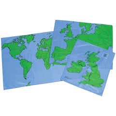 Map Outline Europe 95 X 105Cm