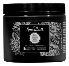 INK WATER SOLUBLE BLOCK PRINTING PINT BLACK