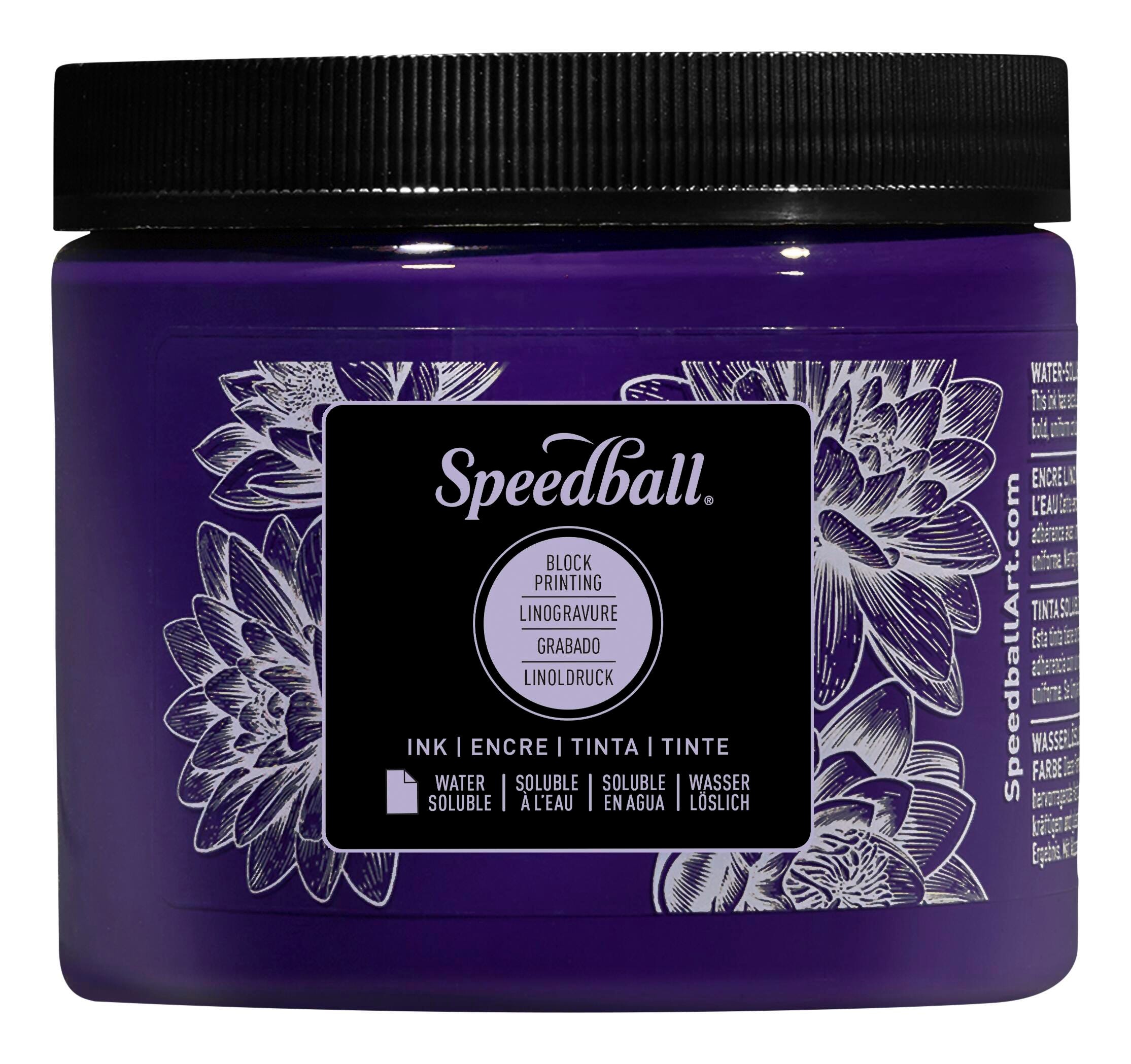 INK WATER SOLUBLE BLOCK PRINTING PINT VIOLET