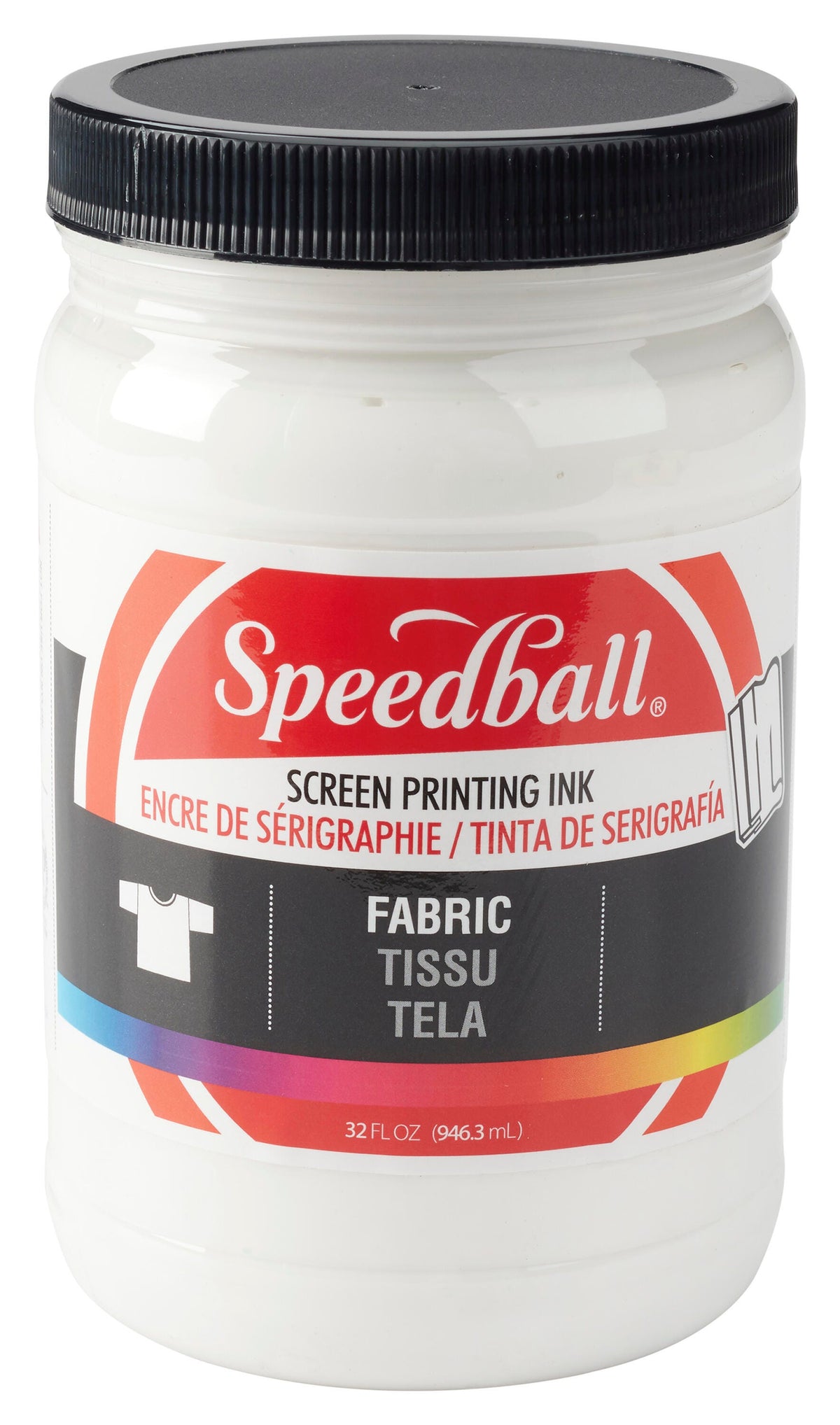 INK SCREEN PRINTING FABRIC QUART WHITE