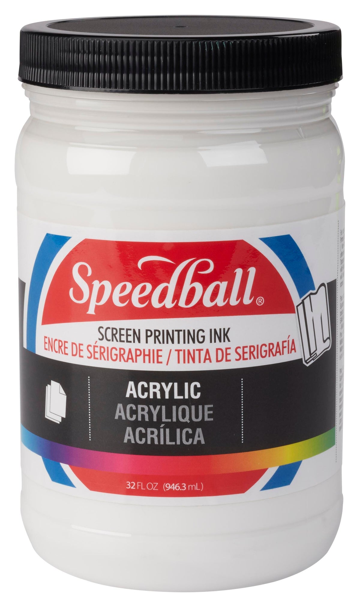 INK SCREEN PRINTING ACRYLIC QUART WHITE