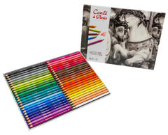 PENCIL PASTEL CONTE ASST COLOR SET OF 48