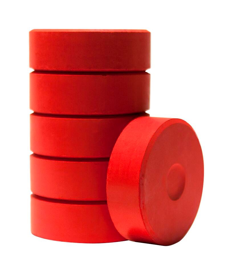 PAINT TEMPERA CAKES LARGE RICHESON CRIMSON PACK OF 6