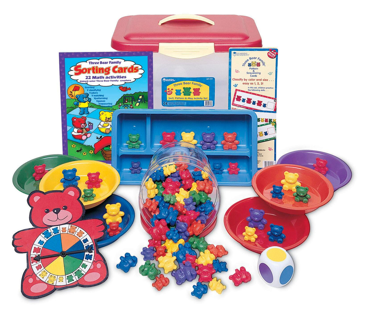 KIT THREE BEAR FAMILY SORT PATTERN 7 PLAY ACTIVITY