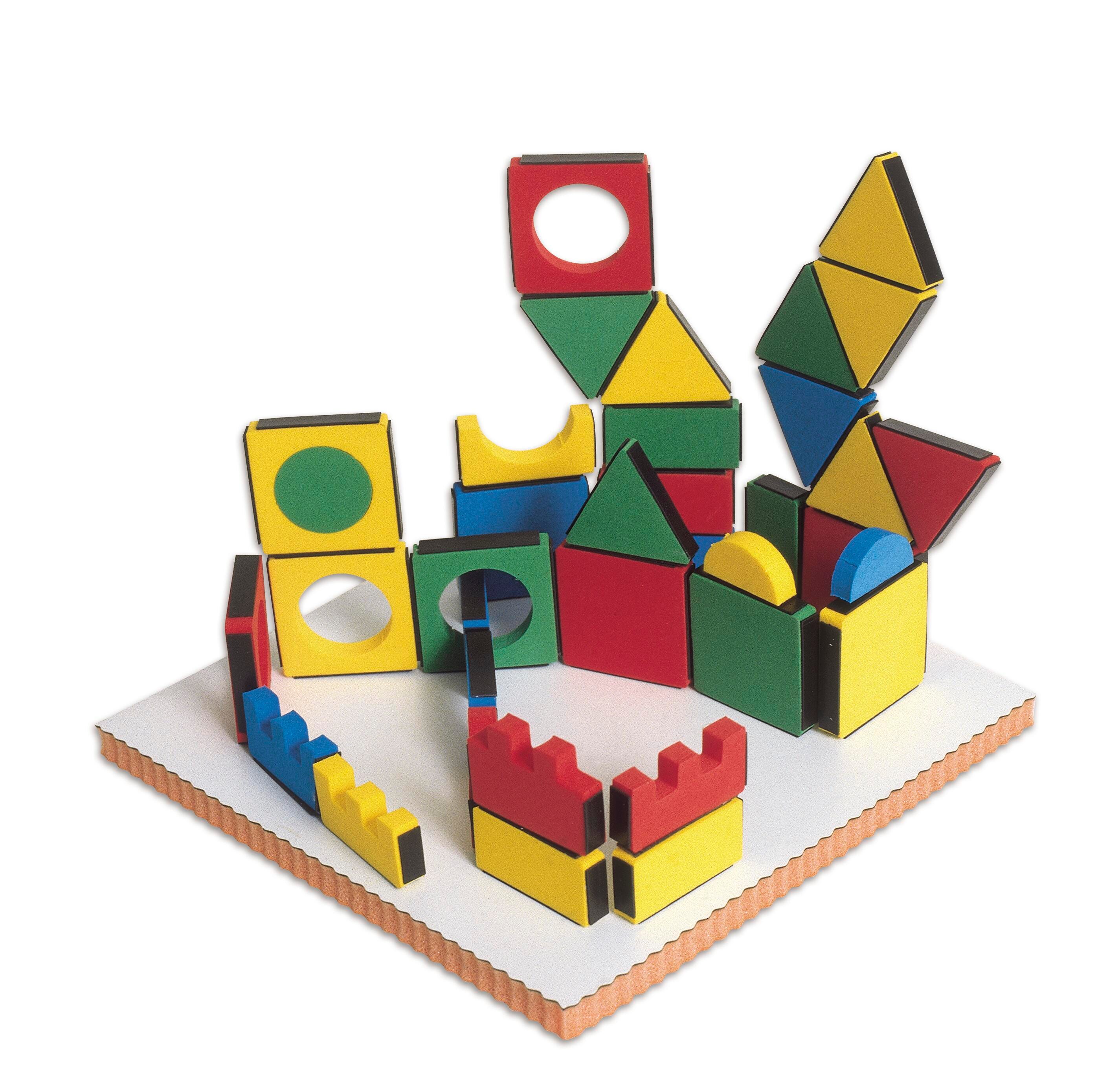 BLOCKS MAGIC BUILDING SHAPES SET OF 54