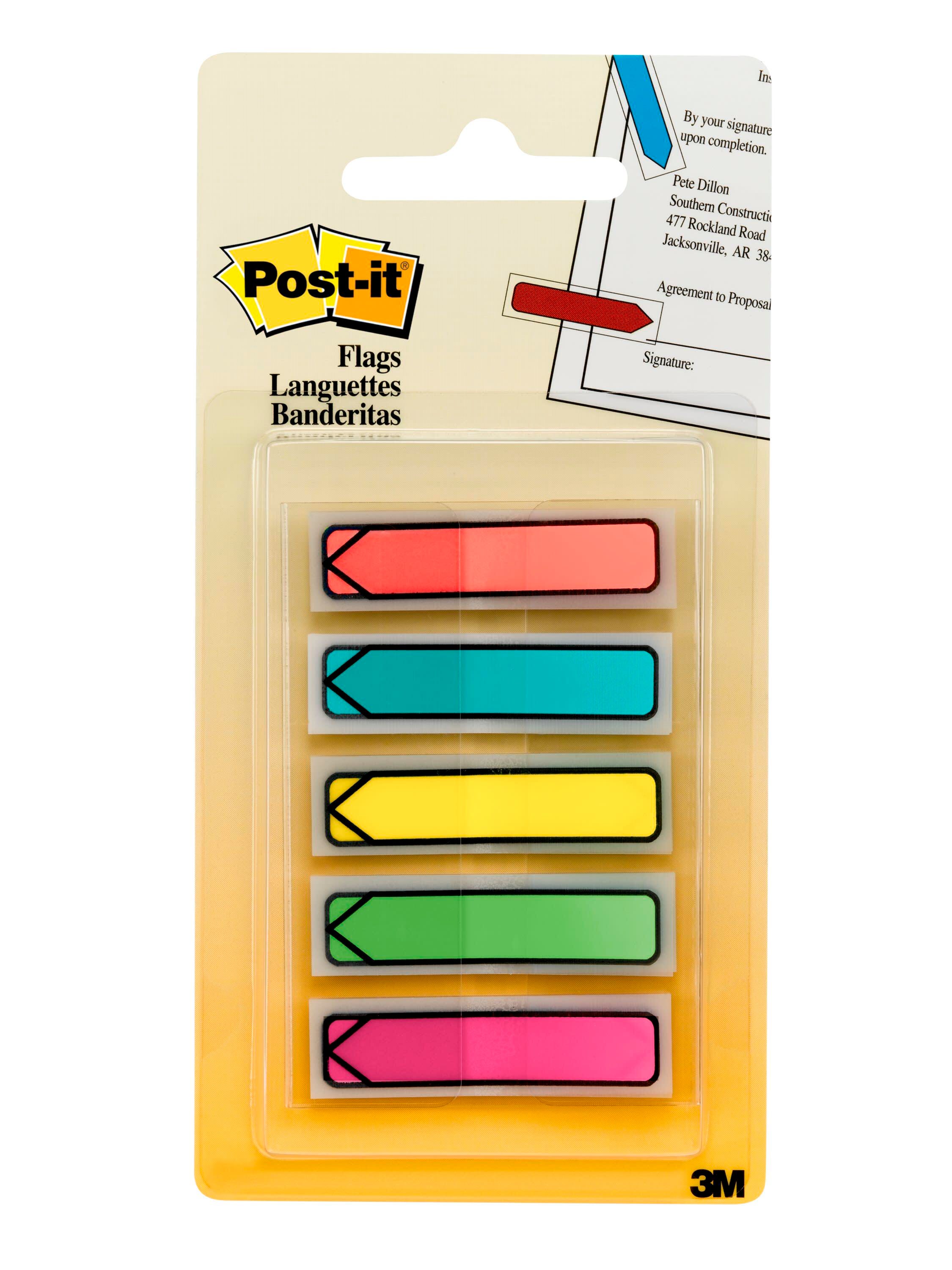 POST-IT FLAGS ARROW BRIGHT COLORS