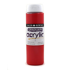 DAL GRADUATE ACRYLIC 500ML CADMIUM RED DEEP HUE -Min Qty 1