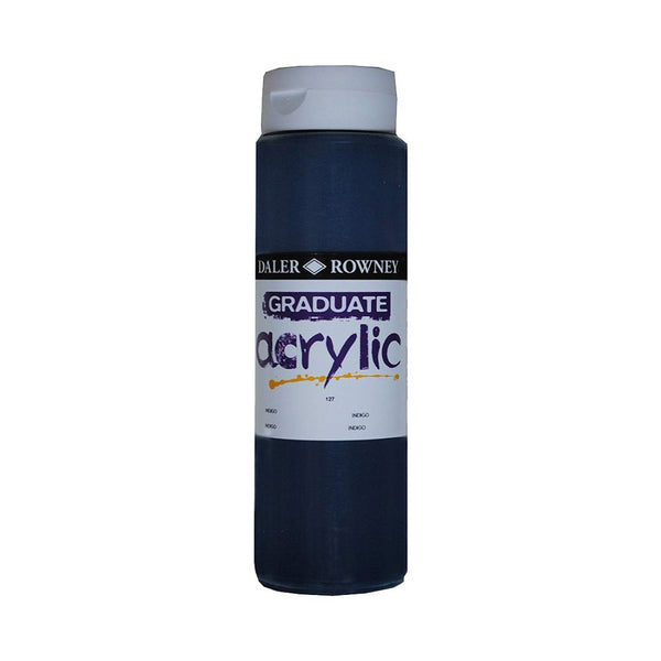 DAL GRADUATE ACRYLIC 500ML INDIGO -Min Qty 1