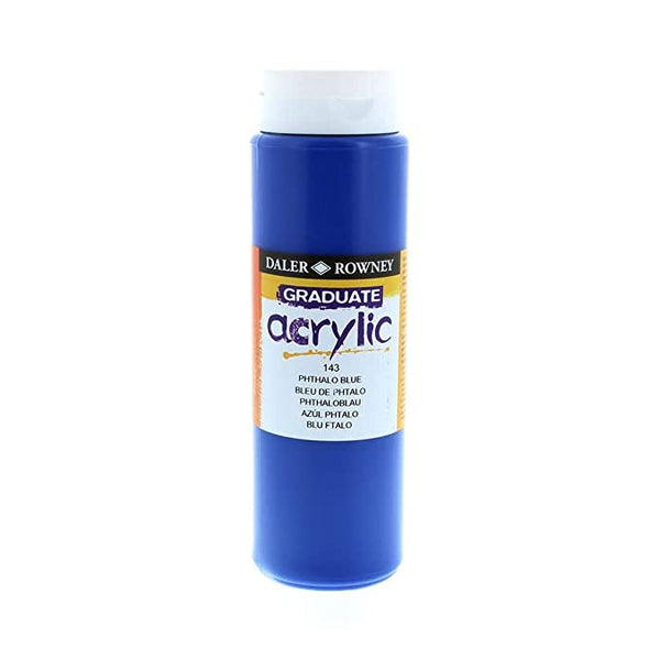 DAL GRADUATE ACRYLIC 500ML PHTHALO BLUE -Min Qty 1