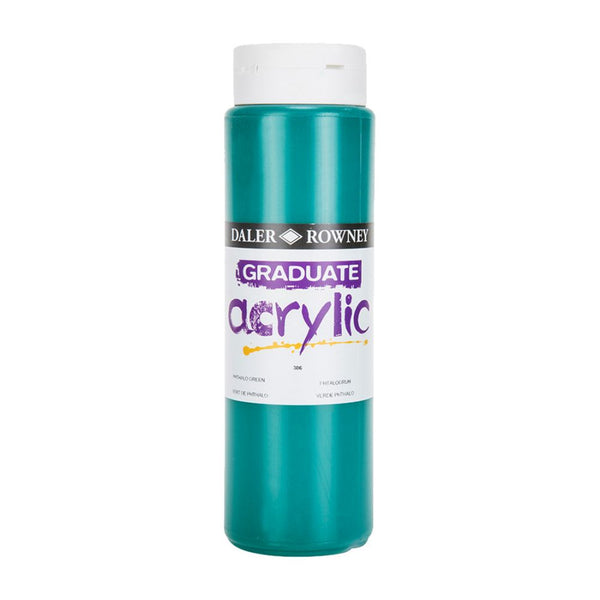 DAL GRADUATE ACRYLIC 500ML PHTHALO GREEN -Min Qty 1